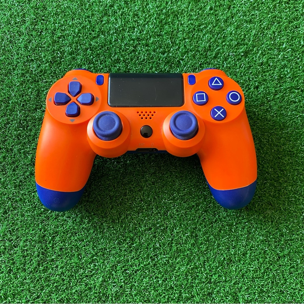 Playstation 4 Ps4 Sunset Orange Controller - image 1